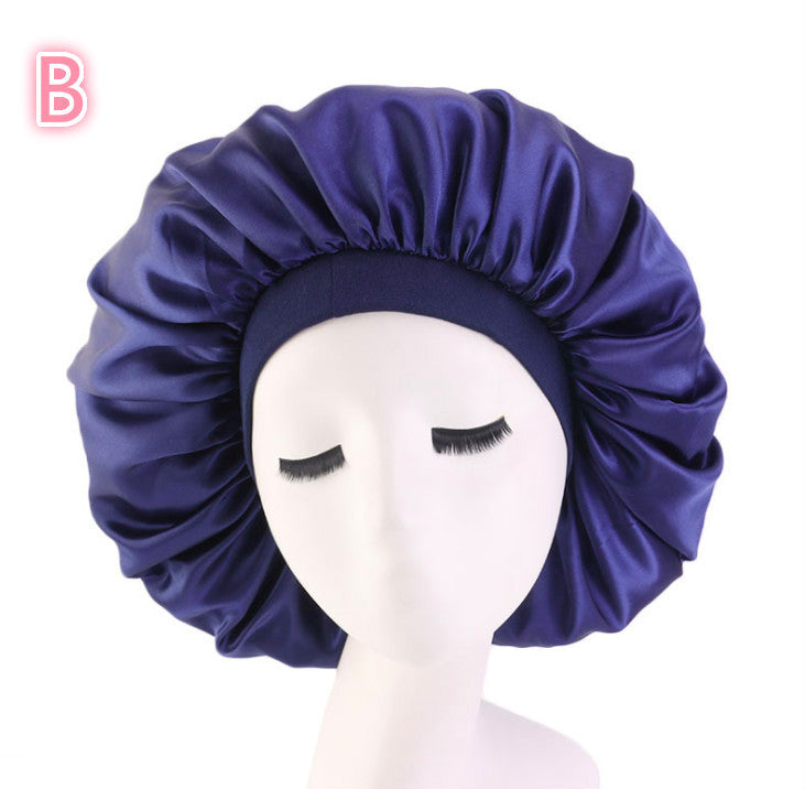 Beauty print Satin silk Bonnet sleep night cap Beauty print Satin silk Bonnet sleep night cap